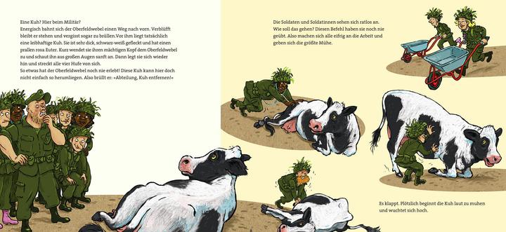 Immagine prodotto Eine Kuh beim Militär (Tedesco, Jutta Nymphius, 2023)