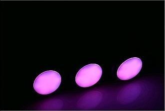 Actual product image XR Brands Silicone Vibrating LED Plug