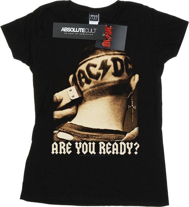 Produktbild AC/DC Sind Sie bereit die Rasur Baumwolle TShirt (M)