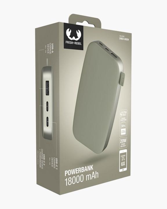 Produktbild Fresh'N Rebel Powerbank (18000 mAh, 20 W, 66.60 Wh)