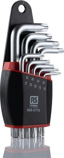 Produktbild RS PRO Winkelschrauber TORX 9-teilig T10-T50