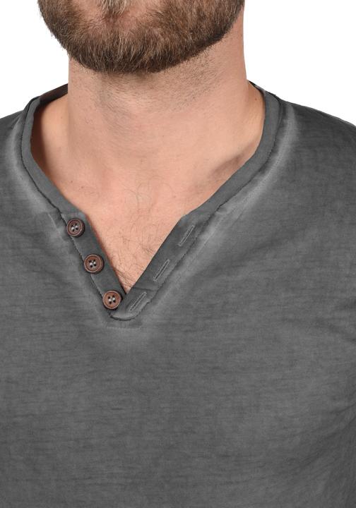 Immagine prodotto Solid Tinox - Maglie a manica lunga Con Collo A V da Uomo In Cotone 100% (S)