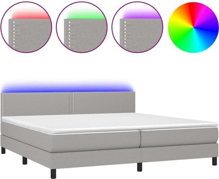 Produktbild vidaXL Boxspringbett (200 x 200 cm)