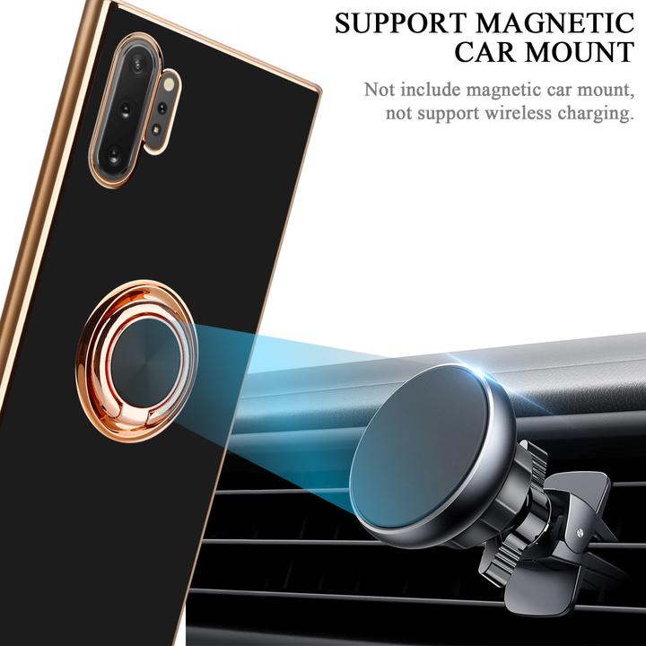 Produktbild Cadorabo Hülle für Samsung Galaxy NOTE 10 PLUS im TPU mit Kameraschutz und Ring LM089 Style (Samsung Galaxy Note 10 Plus)