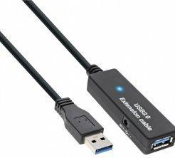 Immagine prodotto InLine USB 3.0 estensione attiva maschio A a femmina A nero 5m (5 m, USB 3.2 Gen 1)