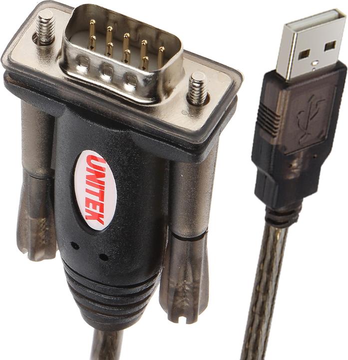 Produktbild Unitek Y-105 USB v. 1.1. RS232 Schwarz Kabelschnittstellen-/adapter (1.50 m)