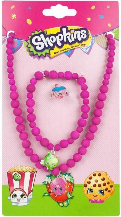 Produktbild Shopkins Mädchen PerlenSchmuckset Metall (100% synthetisches Material)