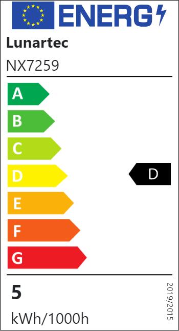 Energie-Label Lunartec Schreibtischlampe (360 lm)