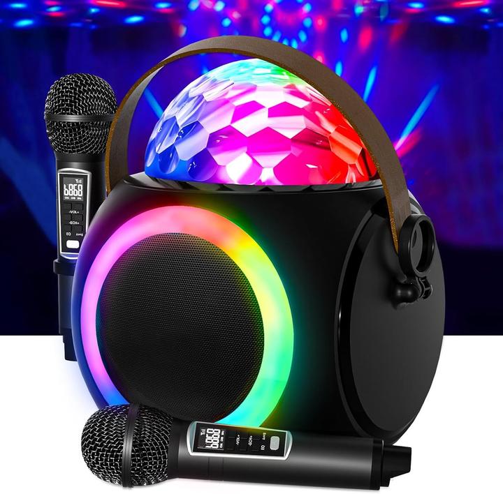 Actual product image Rubehoow Karaoke machine