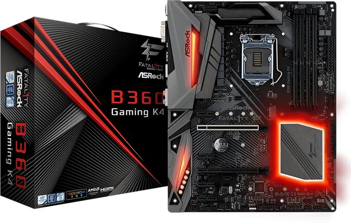 Immagine prodotto AsRock Fatal1ty B360 Gaming K4 (LGA 1151, Intel B360, ATX)