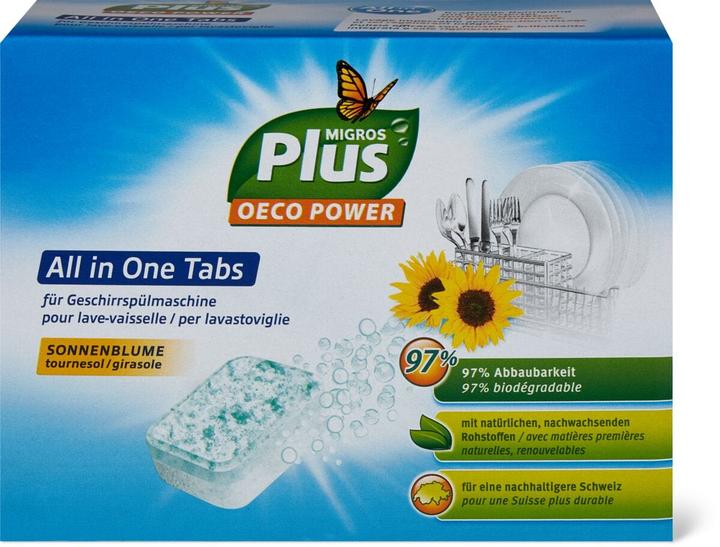 Produktbild M-Plus All in One (Tabs, 32 Waschgänge)