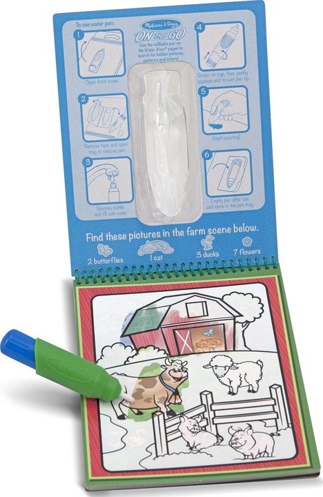 Immagine prodotto Melissa & Doug Colorazione di animali da libro da colorare
