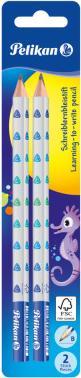 Actual product image Herlitz JUMBO - Pencils for learning to write (B, 2 x)