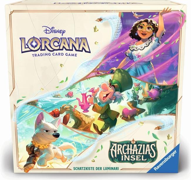 Immagine prodotto Ravensburger Lorcana: Archazias Insel - Schatzkiste der Luminari -D- (Tedesco)