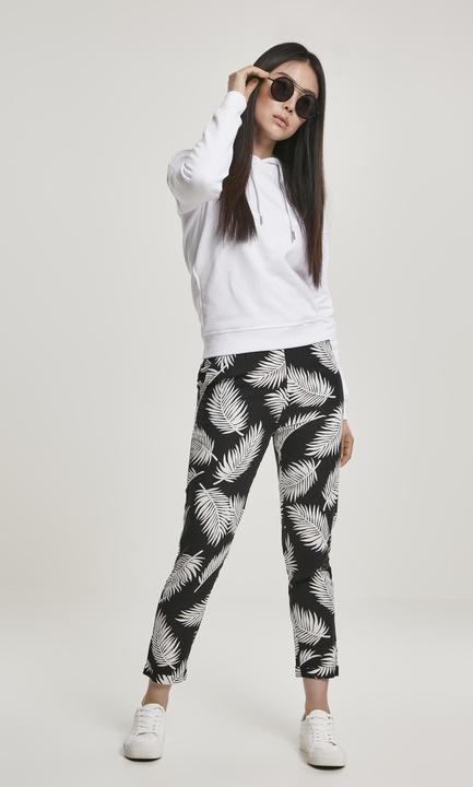 Actual product image Urban Classics Ladies Elastic Waist AOP Pants (S)