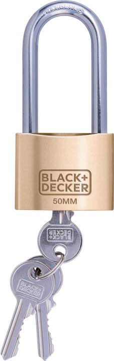 Immagine prodotto Black & Decker Lucchetto con grillo lungo 50 mm