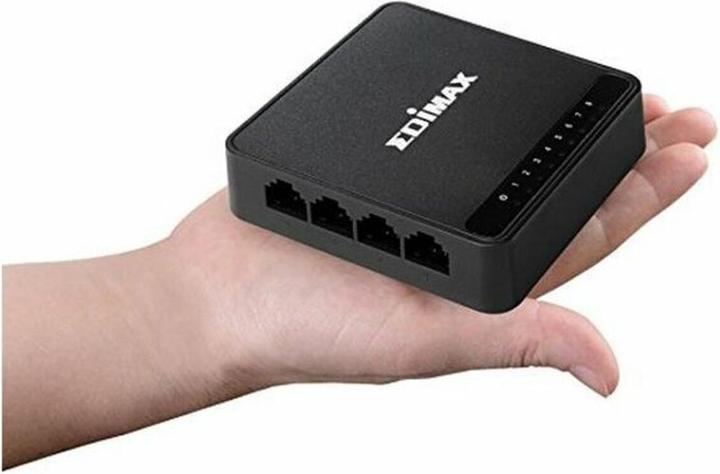 Actual product image edimax ES-3308P V3: 8 Port Switch,100Mbit/s (8 ports)