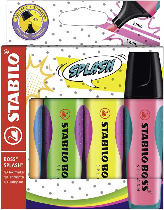 Image du produit STABILO Boss Splash (4 x)