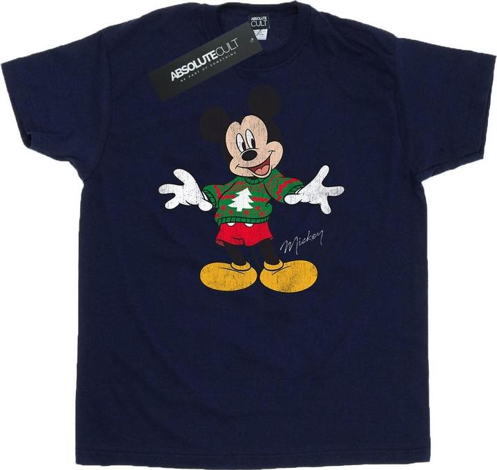 Immagine prodotto Disney Mickey Mouse Christmas Jumper Maglietta Uomo (3XL)