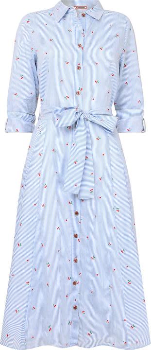 Actual product image Joe Browns PETITE Cherry Striped Shirt Dress (38)