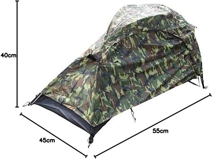 Image du produit Mil-tec Tente monoplace RECOM (Tente igloo, 2.40 kg, 1 personne)