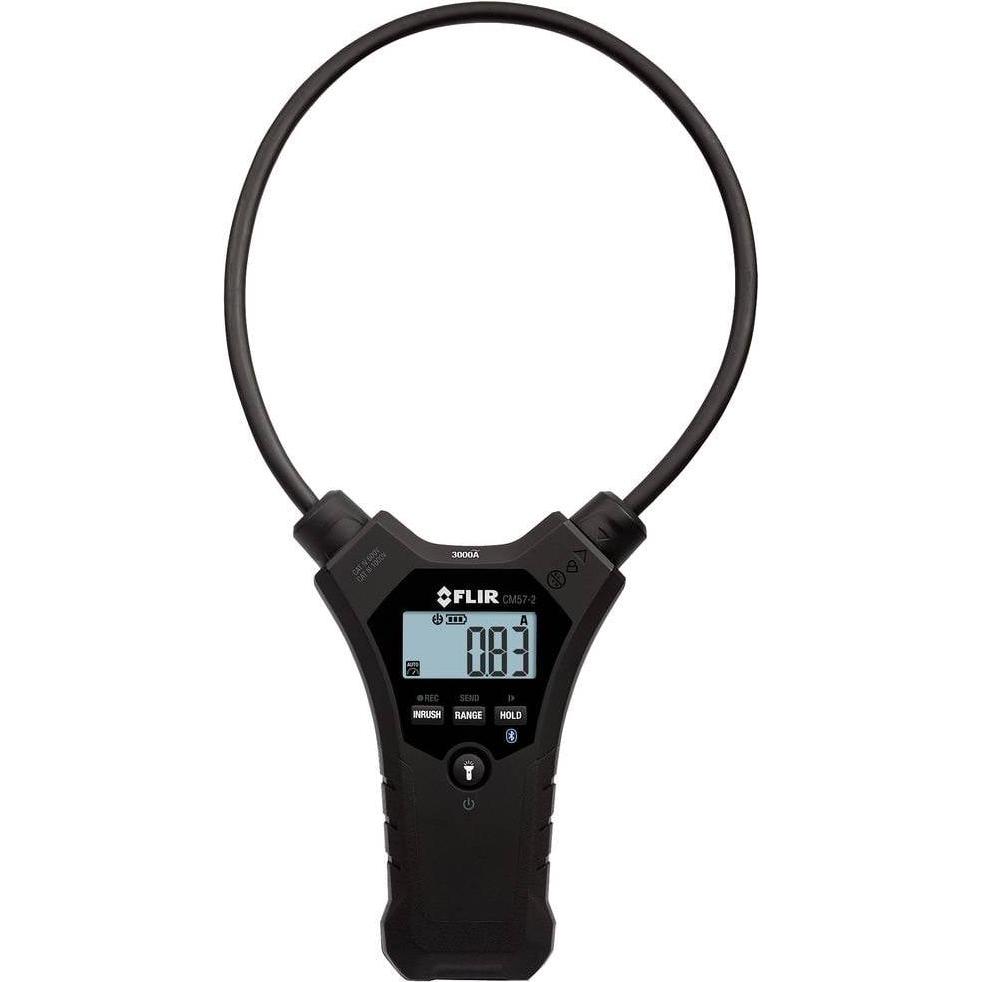 Flir, Multimetro, CM57-2 Pinza amperometrica CAT III 1000 V, CAT IV 600V Display (conteggi): 3000 (CAT III 1000V, CAT IV 600V)