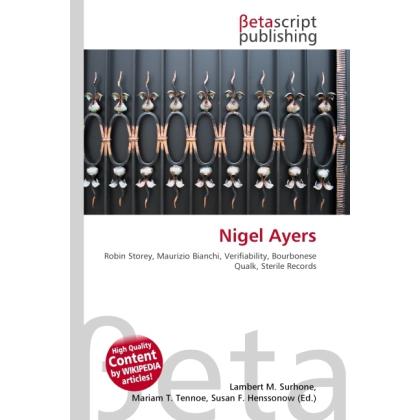 Nigel Ayers, Fachbücher