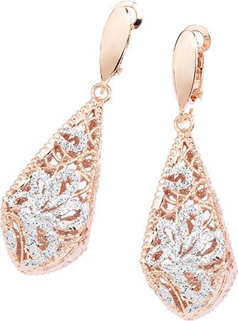 Immagine prodotto Ottaviani Orecchini in bronzo con glitter argento