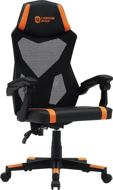 Image du produit Canyon Chaises d'ordinateur / bureaux chaise gaming Flow MCH01 Mesh Noir Orange