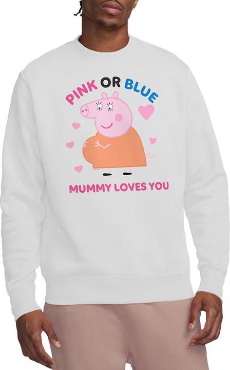 Immagine prodotto Peppa Pig Pink Or Blue Mummy Pig Loves You Felpa Donna (XL)