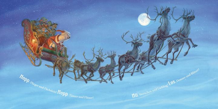 Actual product image Die Nacht vor Weihnachten (German, Clement Clarke Moore, Steve Richardson, 2024)