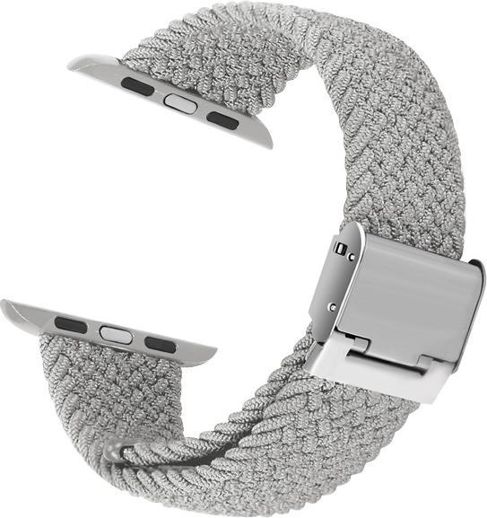 Produktbild Crong Wave Band – Geflochtene Armbänder für Watch 42 (Edelstahl, Polyesterfasern)