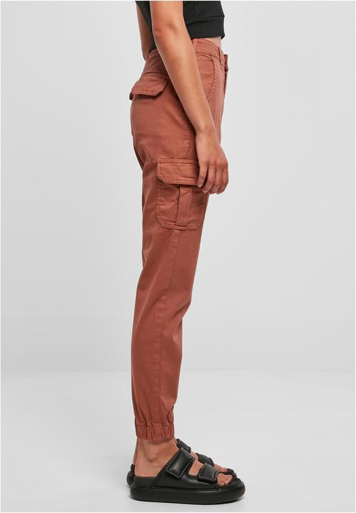 Actual product image Urban Classics Ladies High Waist Cargo Pants (27)