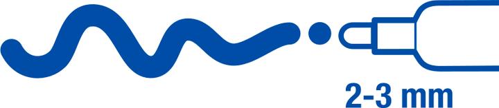 Immagine prodotto Edding Marcatore acrilico 5100 Medio (Blu genziana, 3 mm, 1 x)
