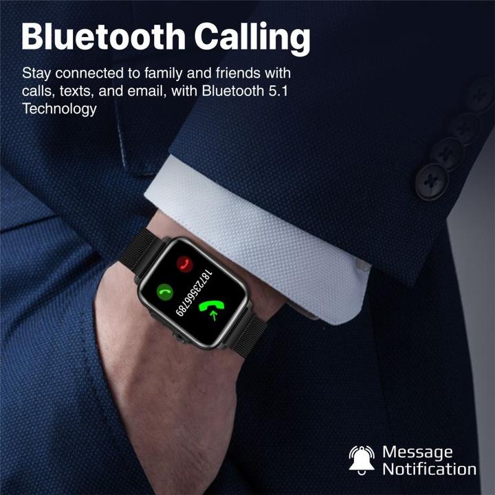 Actual product image ProMate ProWatch-B18 Black SmartWatch