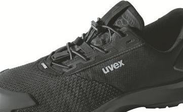 Actual product image Uvex 1 x-craft low shoes S1 PL 68003 black width 12 size 47 (S1P, 47)