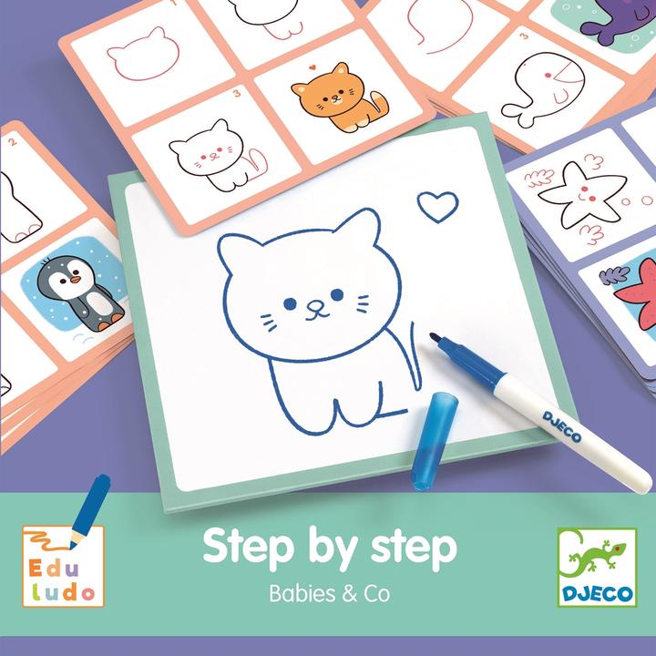 Produktbild Djeco Eduludo Step by step Babies & Co (mult)