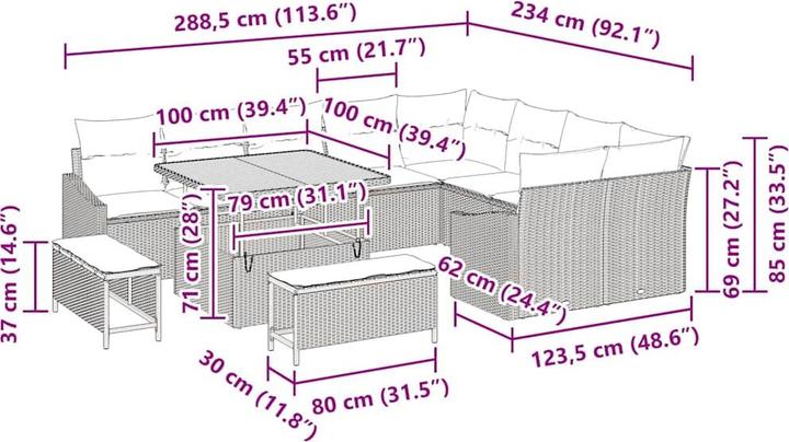 Produktbild vidaXL Calliope
