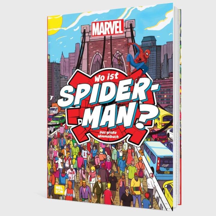 Produktbild Marvel: Wo ist Spider-Man? Das grosse Wimmelbuch (Deutsch, Constanze Steindamm, Marvel, 2024)