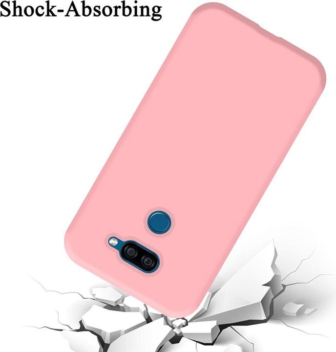Produktbild Cadorabo TPU Liquid Silicone Case Cover (LG K40s)
