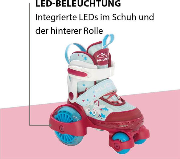 Actual product image Hudora Roller Skate My First Quad LED (26, 27, 28, 29)