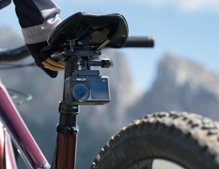 Produktbild DJI Osmo Action - Fahrradsattel-Halterung (Osmo Action 4, Osmo Action 3, Dji Action 2, DJI Osmo Action)