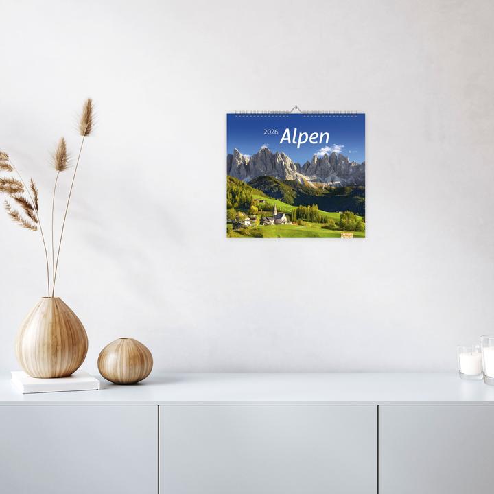 Produktbild times&more Alpen Bildkalender 2026