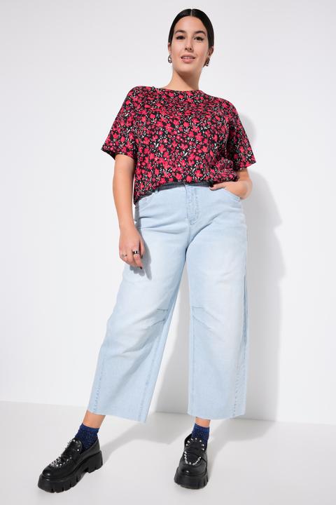 Image du produit Studio Untold Jean Barrel#, jambes ballon, taille haute, 5 poches (56)