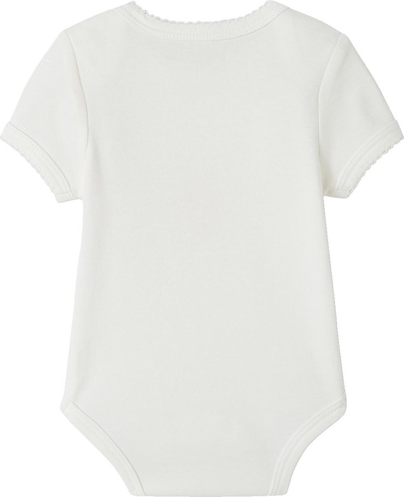 Actual product image Vertbaudet 3er-Pack mitwachsende Baby Schlupfbodys, Bio-Baumwolle Oeko-Tex (80)