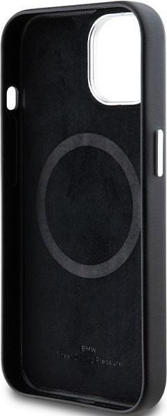 Produktbild BMW BMHMP15M23PUFWK iPhone 15 Plus / 14 Plus 6.7"czarny/black Signature Wrapped Metal MagSafe (Apple iPhone 15 Plus)