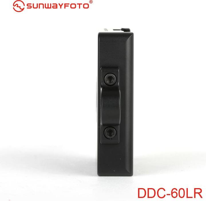Actual product image Sunwayfoto DDC-60LR (Tripod quick-release plate)