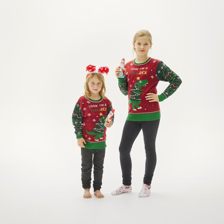 Actual product image Christmas Sweats The Tree-Rex LED (80, 86, 92)