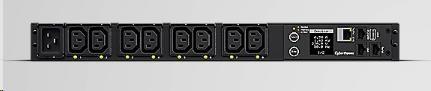 Produktbild Cyberpower Switched MBO PDU81005 230V/20A 1U 8x IEC-320 Outlets MBO Power Management Networkport PowerPanel...