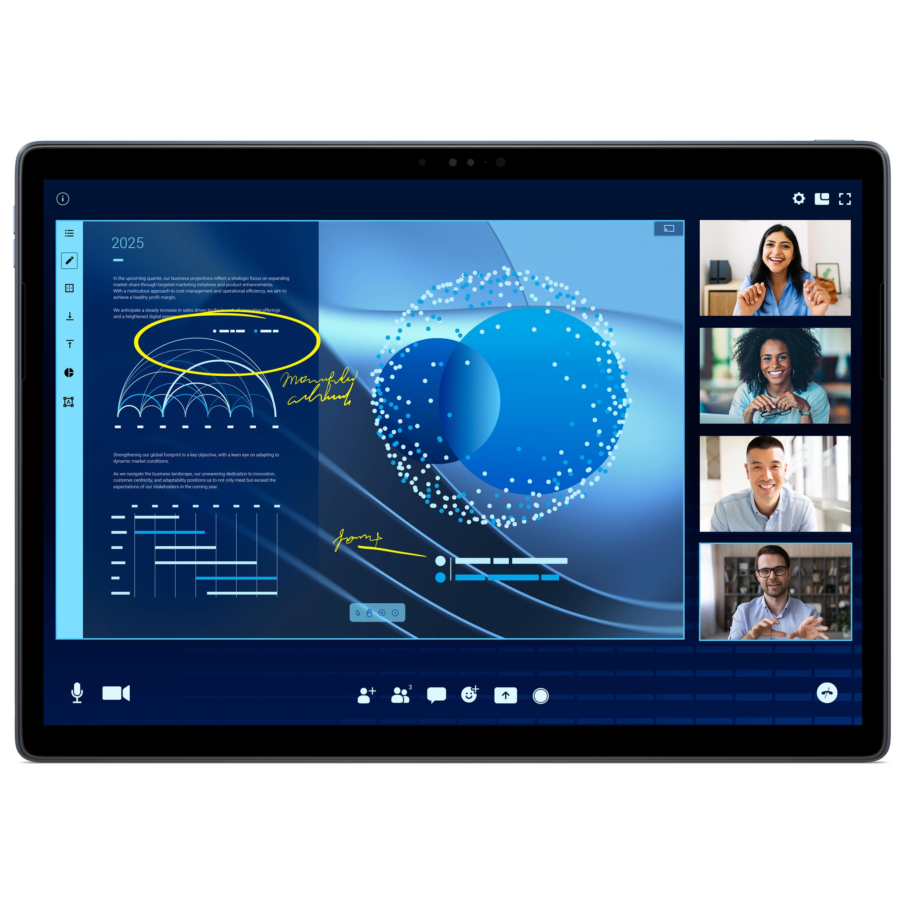 Thumbnail - Dell Latitude 7350 Detachable U7-164U (13", 16 GB, 512 GB, DE), Notebook, Schwarz